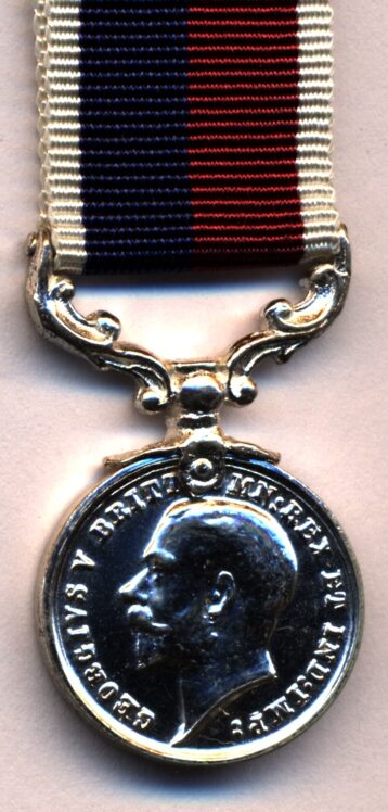 Royal Air Force Long Service and Good Conduct Medal 1919 George V issue.  (miniature)