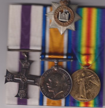 Military Cross G.V.R. British War Medal, Victory Medal.EF (Capt. P.J. Bretherton )Captain P.J. Bretherton, Devonshire Regiment, EF