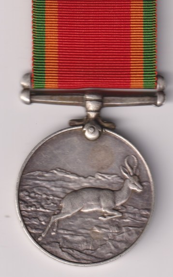 Africa Service Medal 1939-1945. M23392 W. Lottering EF