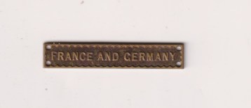 Original France & Germany Clasp. EF
