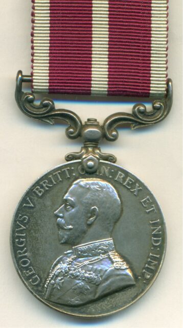 Army Meritorious Service Medal GVR 1st issue. 654 Sergeant  W. Price. Military Mounted Police.   EF
