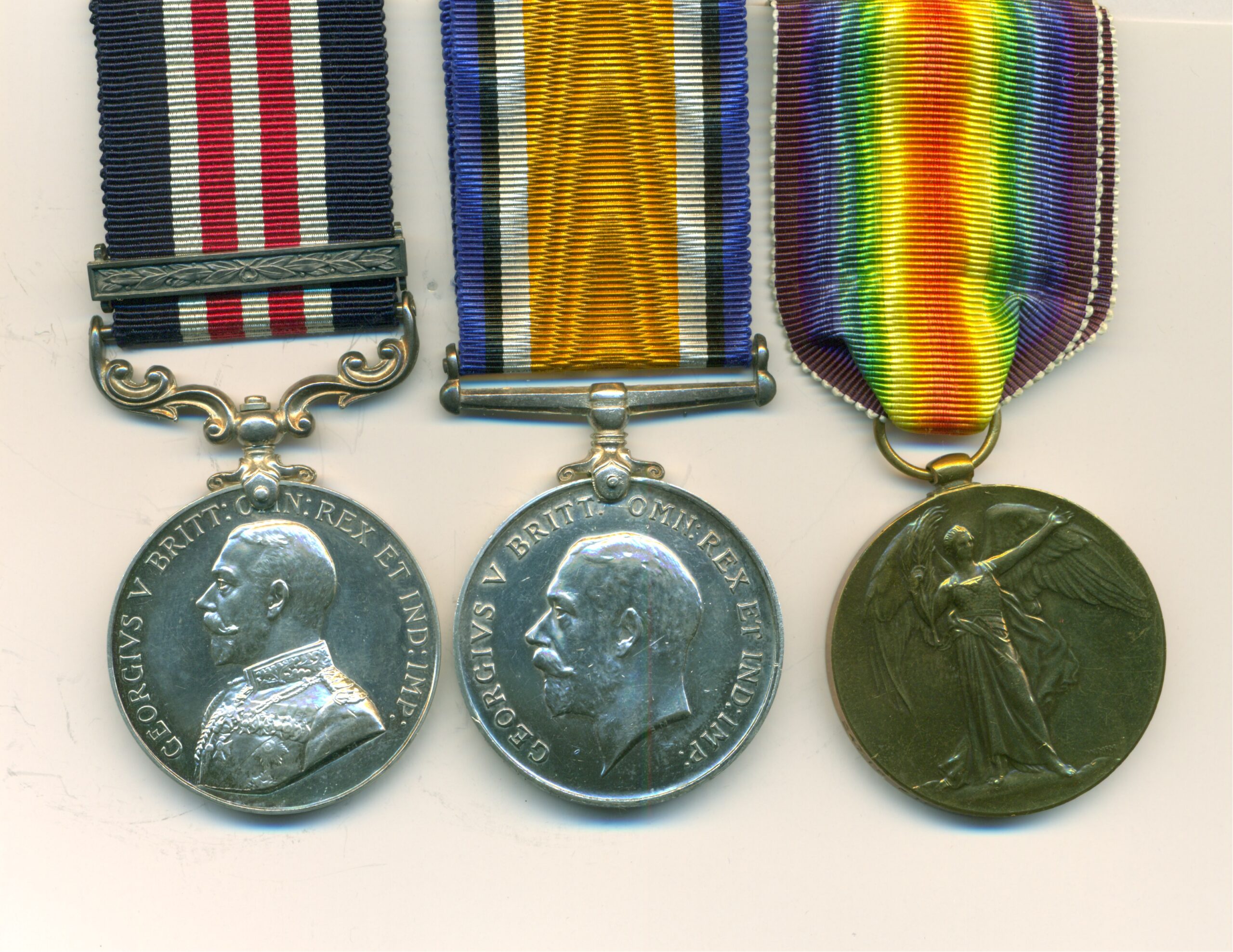 Obverse view of medal