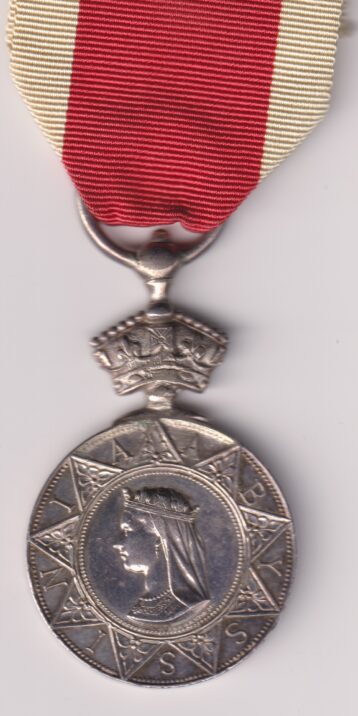 Abyssinian War Medal 1867-1868. Boy 1st Class J.J. Hele, H.M.S. Octavia. Usual repair to the claw.   VF