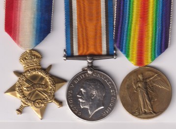 914-15 Star, gilded, (S2-12861 Pte A. E. Bow, A.S.C.) British War Medal, Victory Medal (S2-12861 Pte. A.E. Bow. A.S.C.) S2-12861 Private A.E. Bow, Army Service Corps