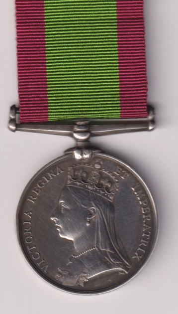 Afghanistan Medal 1878-1880, no clasp 388 Private G. Burgess 2/11th Regiment (Devons). Minor edge bruise 9.0 GVF