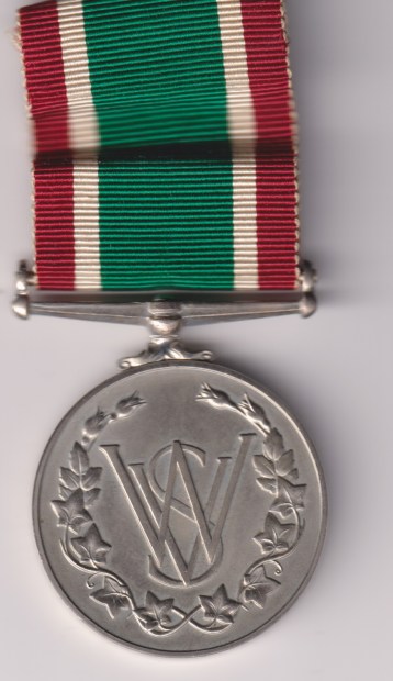Women's Voluntary Service Long Service Medal. EF