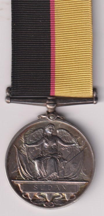 Queen's Sudan Medal 1896-1898. 4523 Lance Corporal H. Lynch, 1/Northumberland Fusiliers VF/GVF