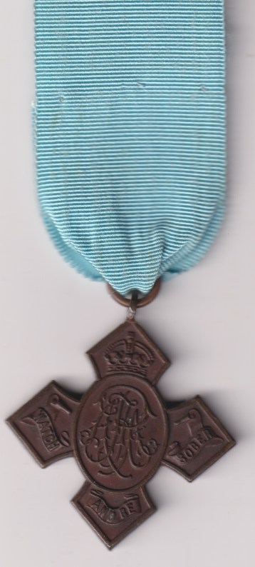 Army Temperance Association, A.T.A.I.1, for 6 months, cross in copper.  GVF/EF
