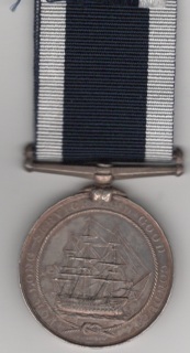 Royal Navy Long Service & Good Conduct V.R., narrow suspension, engraved naming , Leading Stoker E. Salter Royal Navy H.M.S. Devastation. GVF - Image 2