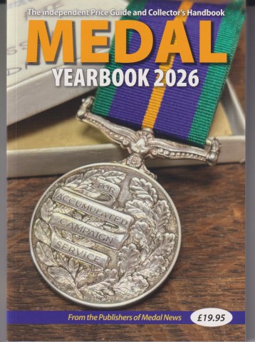 Medal Yearbook 2026 Standard edition softback.