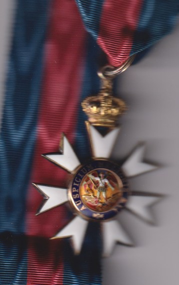 Most Distinguished Order of St. Michael and St. George Companions C.M.G., neck badge in silver-gilt and enamel, George V in Garrard's case of issue, with full neck ribbon  EF+