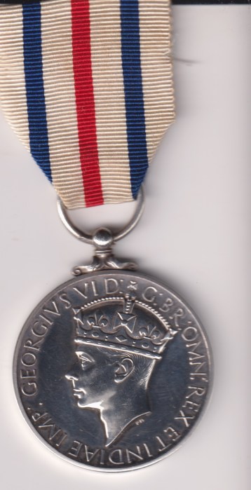 King's Medal for Service in the Cause of Freedom.   EF