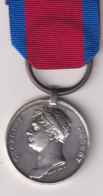 Waterloo Medal 1815 With contemporary style replacement silver clip and ring suspension. Thomas Battey, 3rd Batt.1st Foot or R. Scots. Fine/NVF