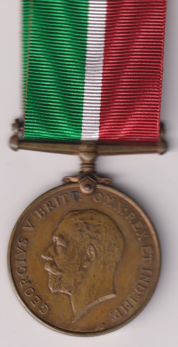 Mercantile Marine War Medal 1914-1918, original unnamed.  EF