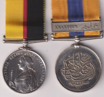 Queen’s Sudan 1896-98 (6142 P’te H. Allen. 1/R. War: R.); Khedive’s Sudan 1896-1908, 1 clasp, Khartoum (6142 Private F. Allen. 1st. Roy. Warwickshire. Regt.) re-impressed naming done by an hand punch as most were ,  some letters double struck. Private H. Allen, Royal Warwickshire Regiment VF