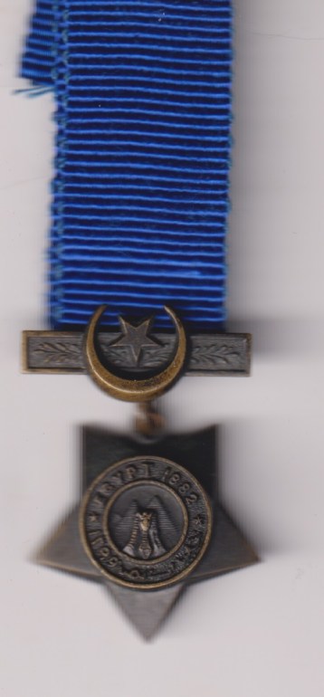 Khedive's Star 1882-1891, dated 1882. Nice EF