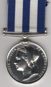 Egypt Medal 1882-1889, (Dated 1882) no clasp, Able Seaman P. Kirby, Royal Navy  H.M.S. Ranger.  Fine.