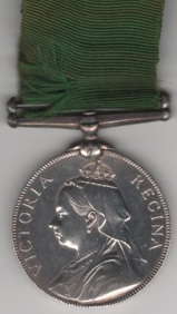Volunteer Force Long Service Medal, V.R. Sergeant G. Rusher. 3rd. V.B  Wiltshire Regiment. VF
