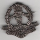 Middlesex Regiment H/M Silver Sweetheart Brooch 1916, complete with pin no clip. EF
