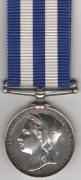 Egypt Medal 1882-1889 (dated 1882) no clasp, Able Seaman H. Myers Royal Navy H.M.S. “Dragon.” GVF