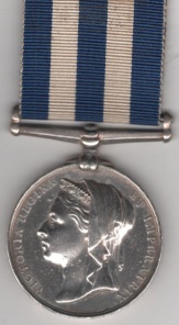 Egypt Medal 1882-1889 (Dated 1882) no clasp, Orderly F. Measures Royal Navy H.M.S. “Eclipse” GVF