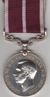 Army Meritorious Service Medal,George VI issue 'Ind.Imp' obverse, Battery Sergeant Major, A. J. Gurney. Royal Garrison Artillery EF
