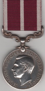Army Meritorious Service Medal, G.VI.R., George VI issue 'Fid.Def' obverse, 1061869 Warrant Officer Class II G. E. Lidgett. Royal Artillery . EF