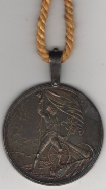Medal for Capture of Rodrigues Isle of Bourbon and Isle of France 1809-1810 silver (only 2200 awarded) Beautiful tone EF