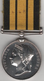 East and West Africa 1887-1900,  edge Mwele 1895-6, no clasp, officially impressed, engraved in running script, 952 Sepoy Nawab Khan, 24th Bombay Infantry.  VF