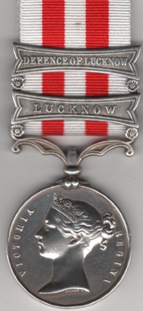 Indian Mutiny 1857-59, 2 clasps, Defence of Lucknow, Lucknow, William Pacey, 84th Regiment. Good Fine.