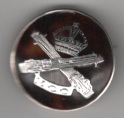 Regimental Sweetheart Brooches, Machine Gun Corps, M.G.C. Under Crossed Barrels hallmark silver 1918.  EF