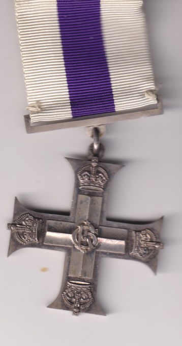 Military Cross, G.V.R., unnamed as issued, on an original pin,  EF
