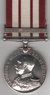 Naval General Service 1915-62, 1 clasp, Iraq 1919-1920, an unnamed example. EF