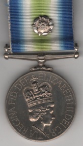 South Atlantic 1982, with rosette, D122170H  Leading Cook, D Markham H.M.S Fearless. EF