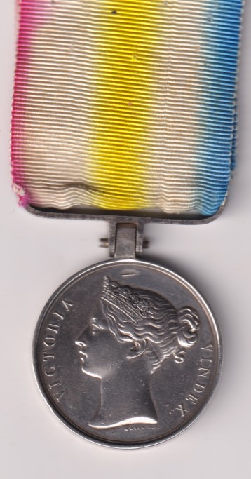 Candahar, Ghuznee and Cabul Medal 1841-1842 Reverse Candahar, Ghuznee, Cabul. William McGarry, H.M. 40th Regiment.  VF