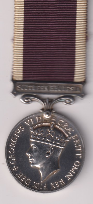 Army Long Service and Good Conduct Medal, bar Southern Rhodesia, Army L.S. & G.C., G.VI.R., 2nd issue, Southern Rhodesia Lieutenant Robert F. Paul, S.R.S. Cps. EF