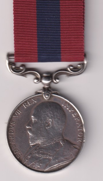 Distinguished Conduct Medal, Edward VII issue, 30798 Acting Bombardier R. C. Hooper, 63rd Battery, Royal Field Artillery.  NVF