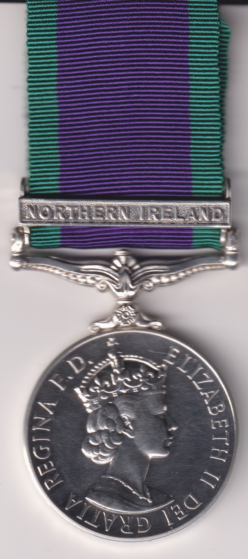 Campaign Service Medal 1962-2003, 1 clasp Northern Ireland, Wing Commander H. Cooper Royal Air Force (Dentist) EF