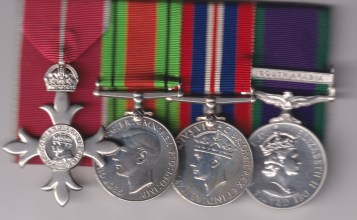 Most Excellent Order of the British Empire, Members M.B.E., 2nd type (military), Defence Medal, War Medal, Campaign Service Medal 1962-2003, 1 clasp South Arabia (Wg. Cdr. F.T. Russell R.A.F.) Wing Commander F.T. Russell Royal Air Force. EF